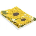 thumbnail image 2 of FREEAMG Sunflowers Background Tapestry Aesthetic Tapestry Wall Hanging for Home Decor 80" x 60" Inches, 2 of 6
