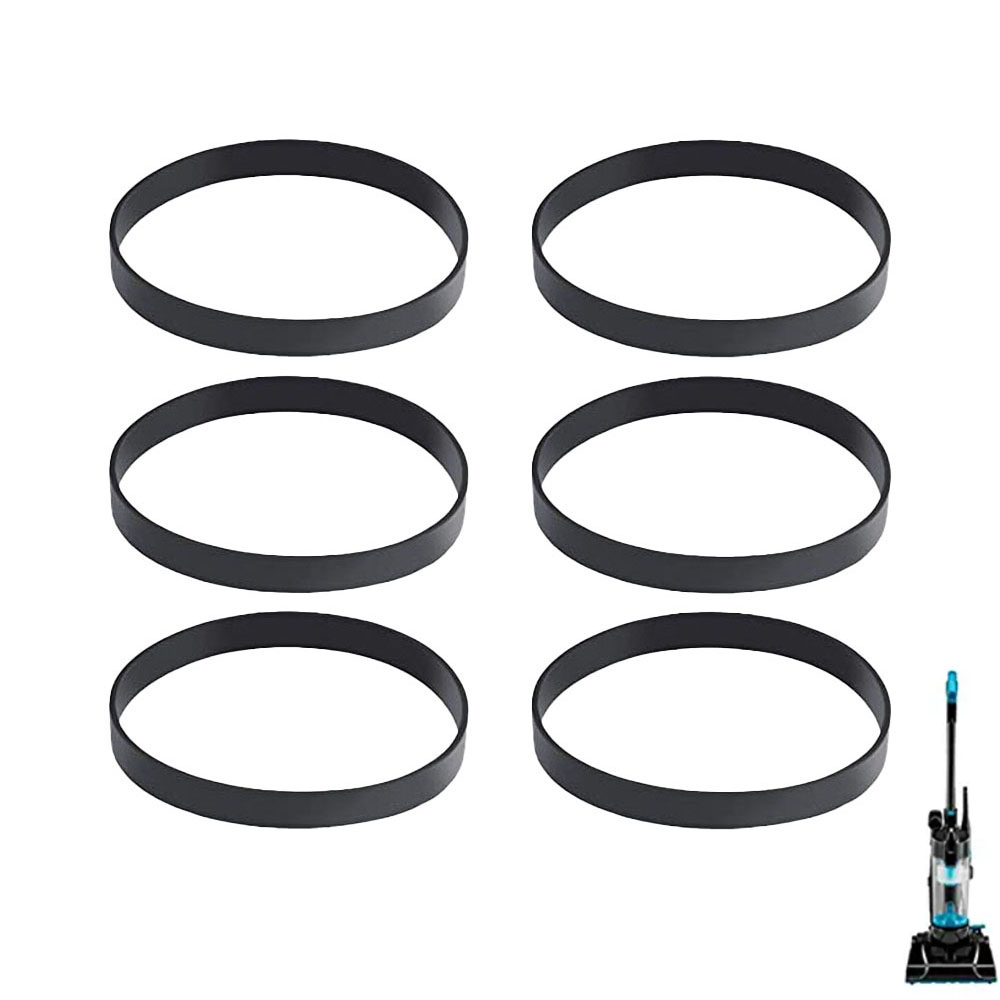 6 Pcs Vacuum Belts for Bissell 1604895 Powerforce 2112 1520 2690 23T7V, EasyVac 23T7 3130