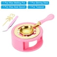 thumbnail image 3 of Uxcell Wax Seal Stamp Kit, Wax Seal Melting Pot with Wax Seal Spoon & Stirring Stick & Tweezer, Pink, 3 of 6