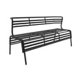 thumbnail image 1 of Safco Products CoGo Outdoor  Indoor Steel Bench with Back 4368, 1 of 1