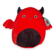 Squishmallow 12" Dante the Devil Red Black Halloween Soft Toy Plush Animal NEW
