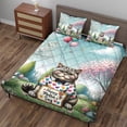 thumbnail image 3 of Happy Mother's Day Best British Shorthair Mom Ever Quilt Bedding Set Cat Lover Kitten Owner Gifts 1 Blanket Bed Cover 2 Pillowcases - 03002, 3 of 5