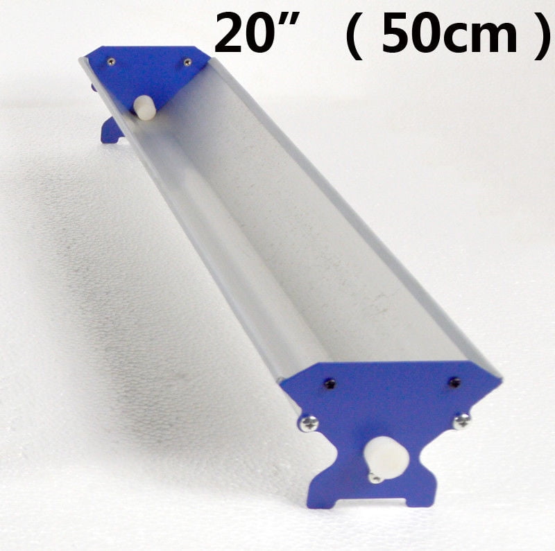 6 Aluminum Emulsion Scoop Coater Tool for Silk Screen Printing Press Dual Edge 1pc