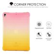 thumbnail image 5 of iPad 10.2 Case 2021, iPad 9th 8th 7th Gen Case, Allytech Soft TPU Silicone Gradient Shockproof Anti-scratch Protection Drop Proof Back Cover Shell for Apple iPad 10.2 inch 2021/2020/2019,  Pink/Yellow, 5 of 10