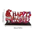 thumbnail image 3 of Valentine's Day Table Decorations for Dinner Party Love Wooden Table Centerpieces Sign for Valentines Decorations, 3 of 9