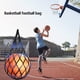 thumbnail image 4 of Bolsa de red para balones de fútbol, ​​almacenamiento de malla para transporte de baloncesto (negro y azul) Likrtyny Deportes al aire libre Salida diaria Juego de fiesta, 4 of 6