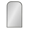 thumbnail image 6 of Kate and Laurel Caskill Modern Arched Wall Mirror, 20 x 34. Black, Decorative Tall Bathroom Mirror for Wall Decor with Rounded Arch Mirror Frame and Sophisticated Look, 6 of 8