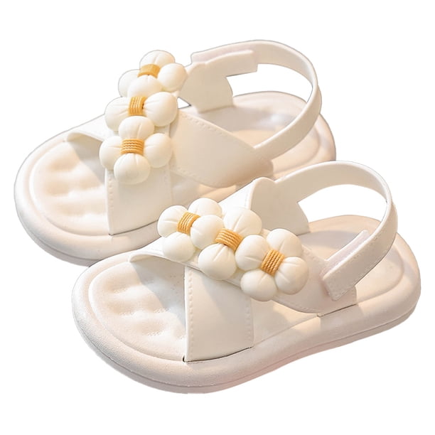 Sandalias planas de playa de verano para niñas, lindas sandalias deportivas al aire libre para niñas, varios tamaños disponibles Adepaton BST2002049-3