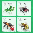 thumbnail image 3 of Set de juguetes de construcción KAZI Bugs Insect Collection para niños mayores de 8 años, 3 of 8