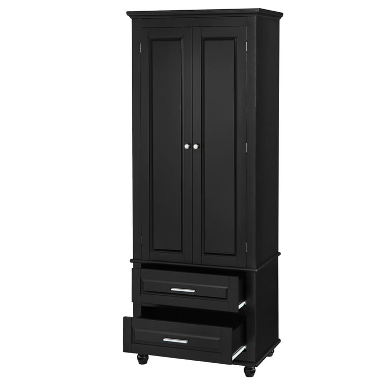 Torsi Modern Double Door Storage Cabinet - Shelves - Walmart.com