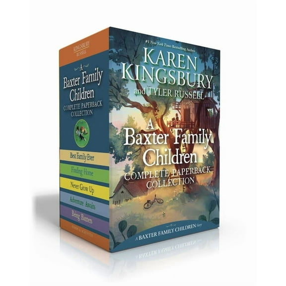 Baxter Family Children Story A Baxter Family Children Complete Paperback Collection (Boxed Set): Best Family Ever; Finding Home; Never Grow Up; Adven, (Paperback)
