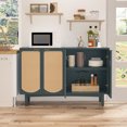 thumbnail image 5 of HLR Durable Modern Credenzas & Sideboards, MDF Teal, 5 of 7