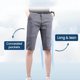 thumbnail image 5 of pstuiky Pantalones cortos cargo para hombre, Pantalones cortos cargo cómodos con botones y bolsillos informales de verano para hombre Pantalones cortos de entrenamiento, 5 of 5