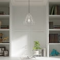 thumbnail image 6 of 41324-91 Livex Lighting Knox - 1 Light Pendant In Geometric Style-18 Inches Tall and 12.25 Inches Wide-Brushed Nickel Finish    -Traditional, 6 of 10
