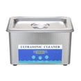 thumbnail image 3 of Graflsoa Compact 900mL Ultrasonic Jewelry Cleaner DK-009A with Degassing Function for Glasses, Watches, and Small Household Items - Stainless Steel Design, US/EU Plug Options, 3 of 7