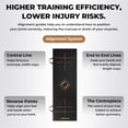 thumbnail image 6 of Mikolo Tri-Fold Folding Gymnastics Mat Anti Tear Yoga Mat Carrying Handles for Home Gym , Thick Portable Exercise Mat and Tumbling Mat for Stretching, Pilates, Aerobics Workouts, 6 of 9