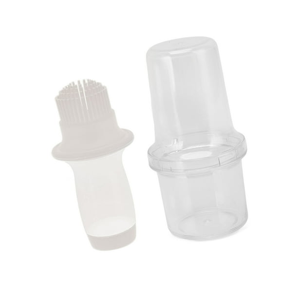 Dispensador de aceite de cocina, botella dispensadora de aceite de 60 ml Dispensador de aceite Dispensador de aceite con cepillo Máxima confiabilidad