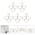 thumbnail image 4 of Shisuyan Hanging Scarf Hanger Rose Gold Iron 5Pcs, 4 of 8