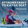 Skywin Kayak Cooler Behind Seat Waterproof Kayak Seat Back Cooler for
