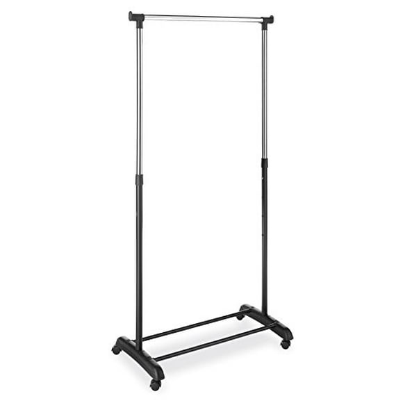 Whitmor Adjustable Clothes Garment Rack, Chrome