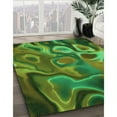 thumbnail image 2 of Ahgly Company Indoor Rectangle Patterned Dark Forest Green Area Rugs, 8' x 12', 2 of 6