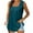 Blue, variant on LIZUOJUNF Under $10 Blue Tank Tops Blue Summer Tank Tops for Women 2025 Loose Fit Pleated Square Neck Sleeveless Shirt Curved Hem Flowy Vest Basic Cotton