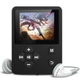 thumbnail image 2 of Mini Music Player with 1.8 Inch TFT Screen Portable Button Control Digital MP3 FM Sound Recorder, Black,Maoww, 2 of 8
