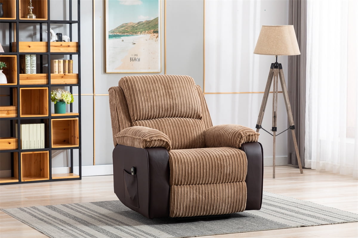 ARCTICSCORPION Recliner Chair Fabric Single Recliner,Adjustable Home