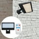 thumbnail image 5 of Lámpara de pared solar con control remoto y sensor de movimiento, lámpara de seguridad para exteriores Blanco cálido, 5 of 8