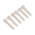 thumbnail image 3 of 6Pcs Guitar Pegs Simple Replacement Excellent Workmanship Natural Colors Guitar Bridge Pins for Folk Guitar Ukulele(BFLG White 05 ), 3 of 5