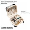 thumbnail image 2 of Easter Square Travel Jewelry Box Earring Necklace Bracelet Holder Organizer Stand Display Case Decorative Storage Box, 2 of 6