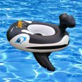 thumbnail image 4 of Baby Pool Inflatable Swimming Ring with Handles, Summer Party Lounge Raft Decorations for Kids-whale, 4 of 5