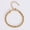 Gold 5mm 17cm, variant on European Style Titanium Steel Hip-hop Geometric Bracelet for Men and Women, Street Beat Jewelry