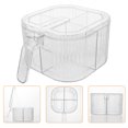 thumbnail image 4 of 1 Juego de caja de rejillas múltiples, caja de especias de rejilla múltiple, contenedor de sal, caja de condimentos, caja de cond HOMEMAXS 16140418-MX, 4 of 7