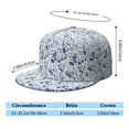 thumbnail image 4 of Camouflage Flat Baseball Cap – Adjustable Snapback Hat with Flat Bill, Breathable and Durable, Personalized Design for Sports, Travel & Daily Wear, 4 of 6