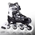 thumbnail image 1 of Kuxuan Patines en línea ajustables para niños con ruedas iluminadas Patines iluminados divertidos para niños niñas jóvenes, 1 of 7