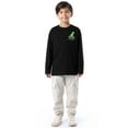 thumbnail image 5 of Wonder Nation Boy's Long Sleeve Elevated Graphic T-Shirt, Sizes 4-18 & Husky, 5 of 8