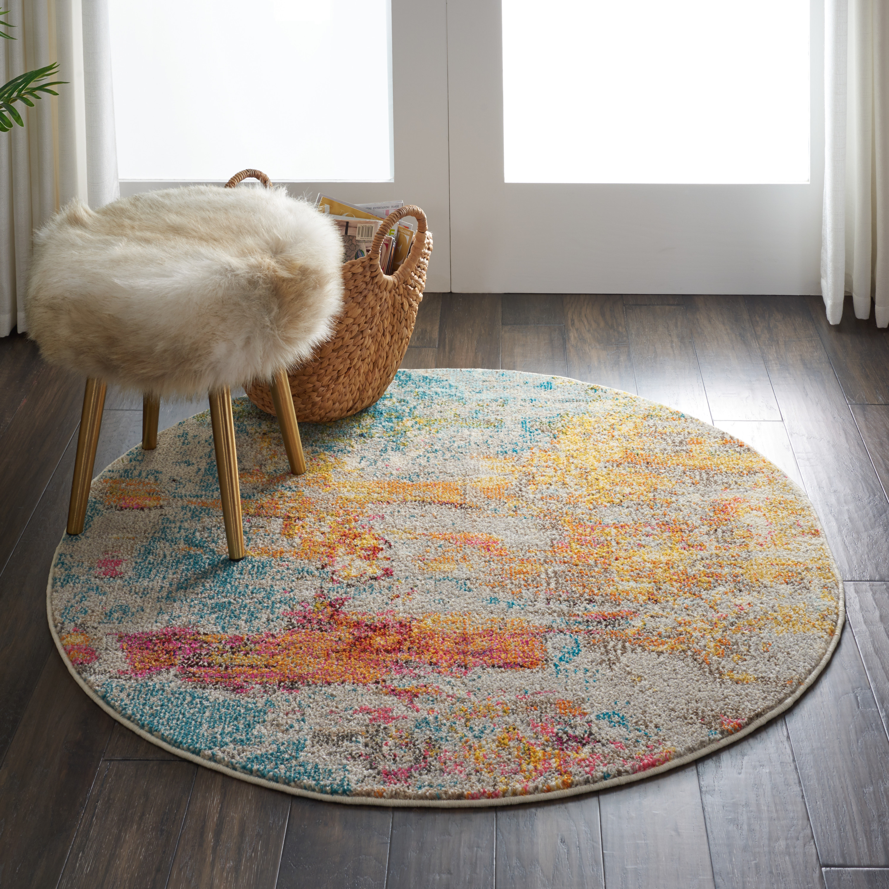 Nourison Celestial Abstract Sealife Area Rug