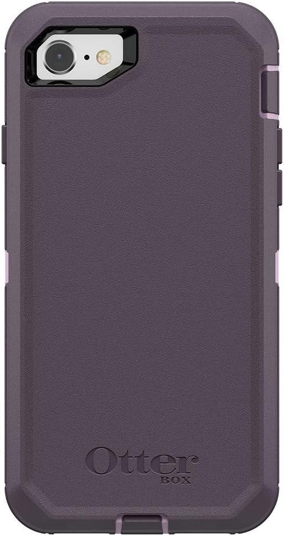 OtterBox Defender Cell Phone Case for iPhone SE, Purple Nebula