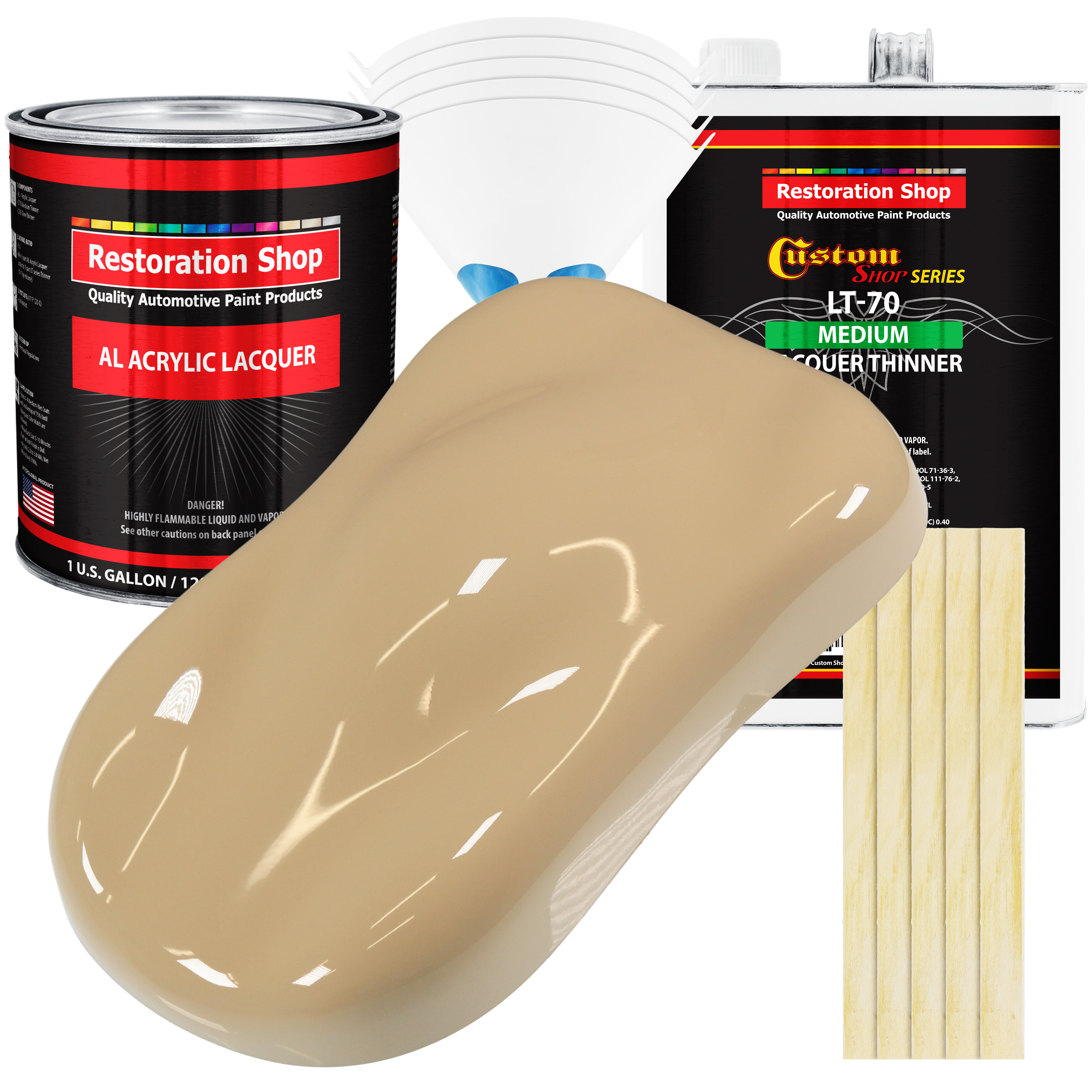 Restoration Shop Shoreline Beige Acrylic Lacquer Auto Paint