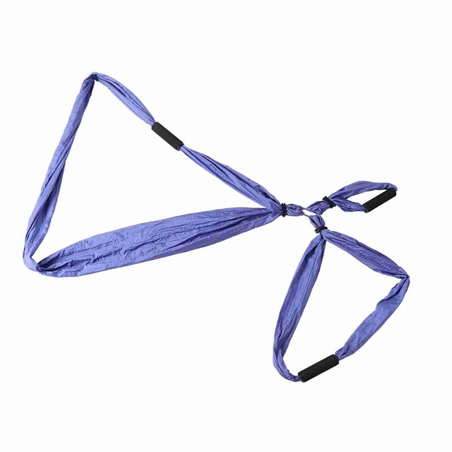Aérea Yoga Fitness Swing Hamaca Hamaca de Alta Resistencia Ejercio para la Forma del Cuerpo Telas de Nylon Verde Color Morrado 250x150cm 200 kg de capacidad