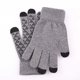 thumbnail image 1 of Guantes para hombre y mujer, de color bloqueado, para exteriores, sin dedos, de lana gruesa, informales, de moda, con parte superior acrílica., 1 of 5