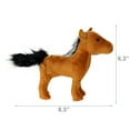thumbnail image 6 of Mighty Jr Farm Horse Durable Plush Squeaky Dog Toy, 6 of 8