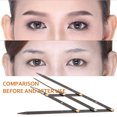thumbnail image 3 of Miangastore Règle en Acier Inoxydable Noir Maquillage Permanent pour Femmes Lot de 1 9.8x2x0.2in, 3 of 8