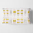 thumbnail image 2 of Designart Retro Pastel Circular Pattern III' Mid-Century Modern Throw Pillow - 12x20, 2 of 2