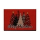 thumbnail image 2 of xihome Tapete navideño de polister decorativo, antideslizante, para cocina, baño o entrada. Medidas: 42 x 75 cm. Lavable., 2 of 6