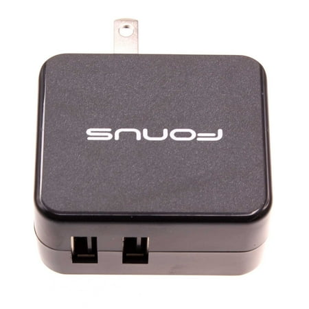 17W Home Charger for Samsung Galaxy A55 5G/A35 5G - 2-Port USB 3.4A Wall AC Plug Power