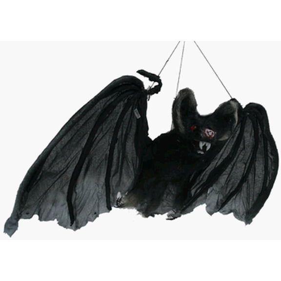 Scary Hanging Fly Bat Halloween Prop