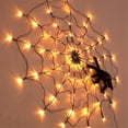 thumbnail image 5 of Halloween Spider Web Lights USB 8 Modes Spider Web Wall Net Lights for Scary Halloween Decoration Garland,B, 5 of 5