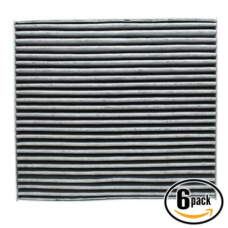 6 Pack Replacement Cabin Air Filter For 2004 Toyota Corolla L4 1 8